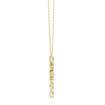 Sophisticated diamond necklace design | flawless stone setting artistry | enhancing confidence with timeless beauty