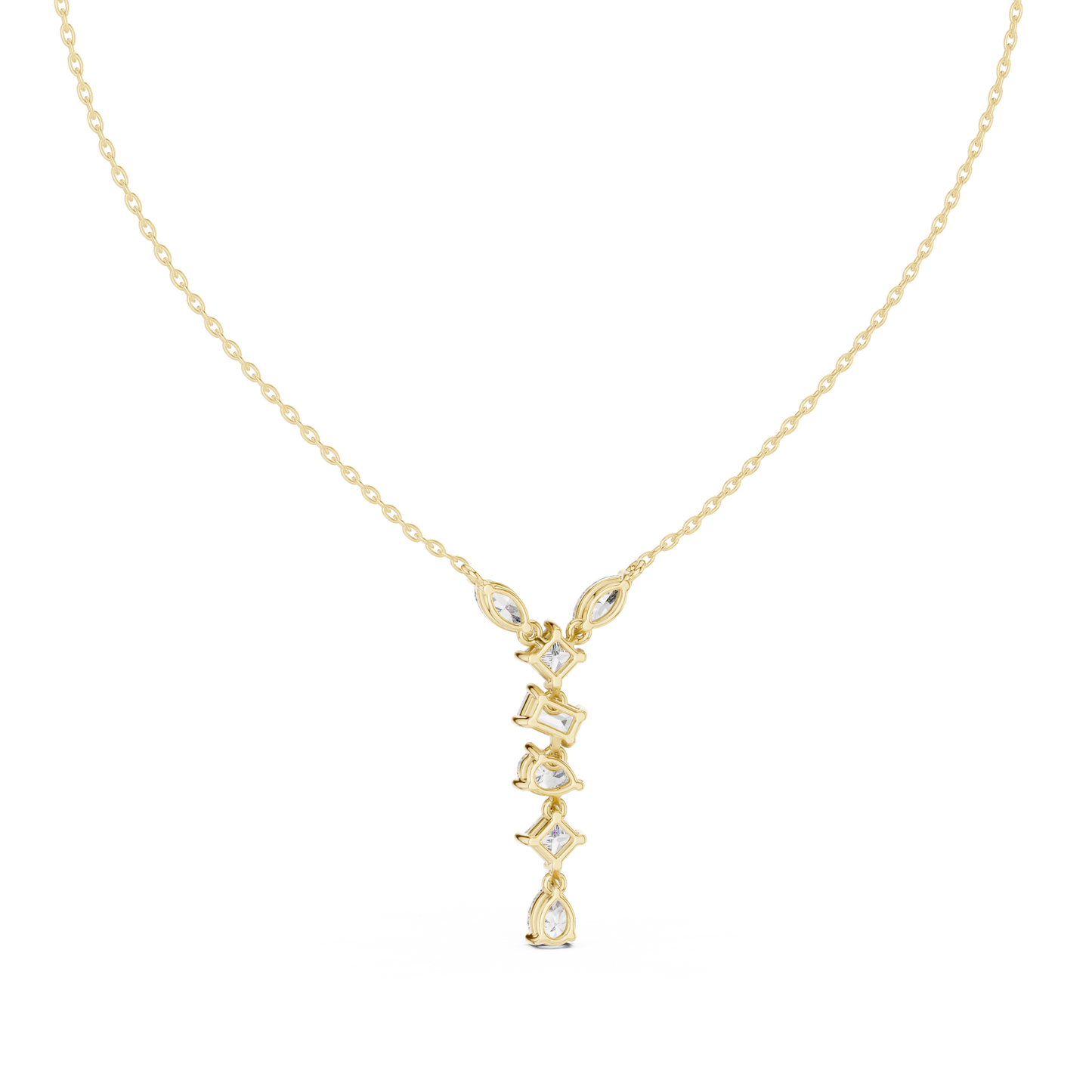 Sophisticated diamond necklace design | flawless stone setting artistry | enhancing confidence with timeless beauty