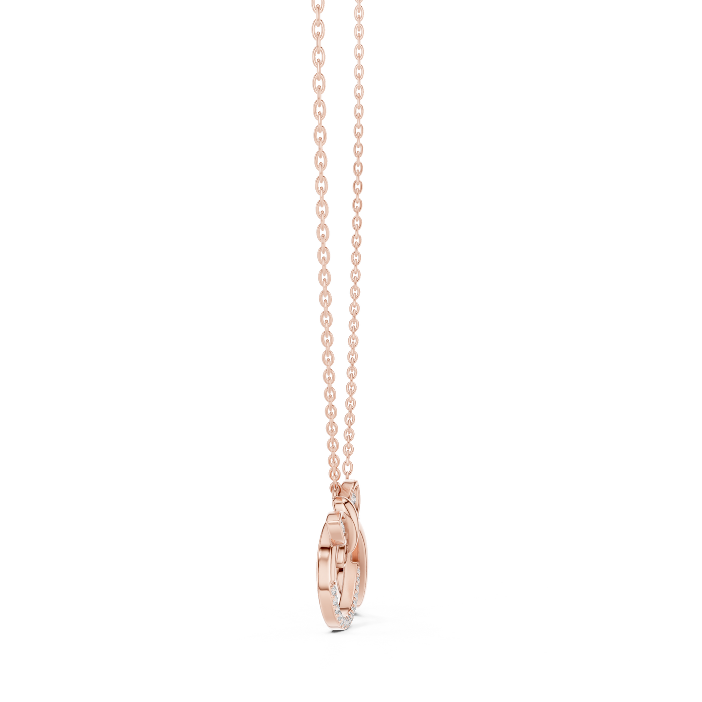 Infinity Butterfly Diamond Necklace | Gold Luxury Pendant | Romantic Gift For Her Women