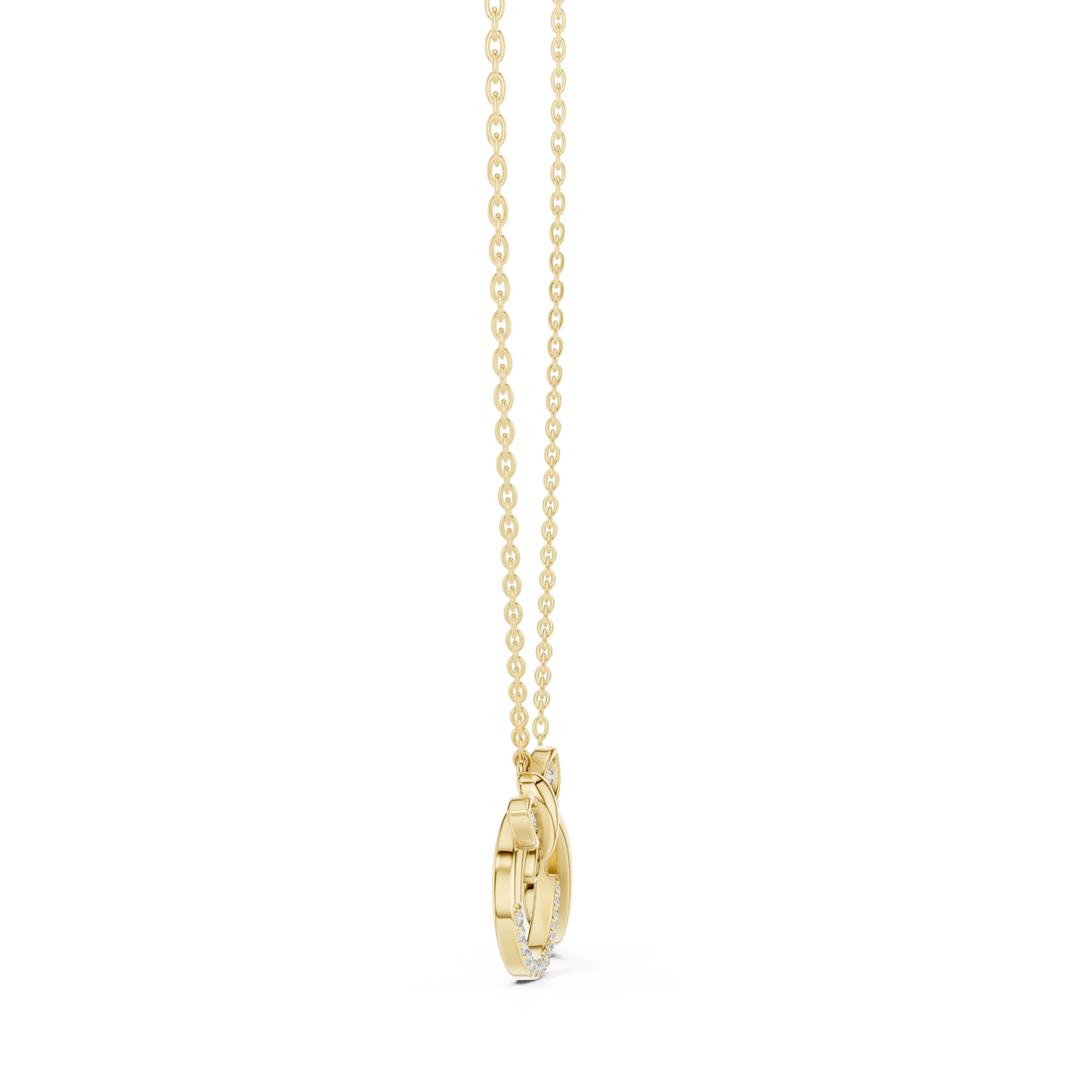 Infinity Butterfly Diamond Necklace | Gold Luxury Pendant | Romantic Gift For Her Women