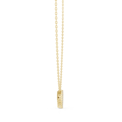 Fine Diamond Necklace | Heart 925 Sterling Silver Design | Luxury Everyday Jewelry Gift For Her