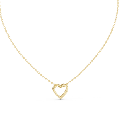 Fine Diamond Necklace | Heart 925 Sterling Silver Design | Luxury Everyday Jewelry Gift For Her