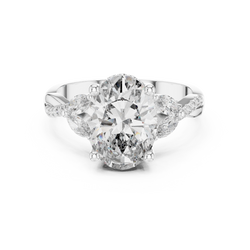 Gold Ring Band Hallmark Detail


