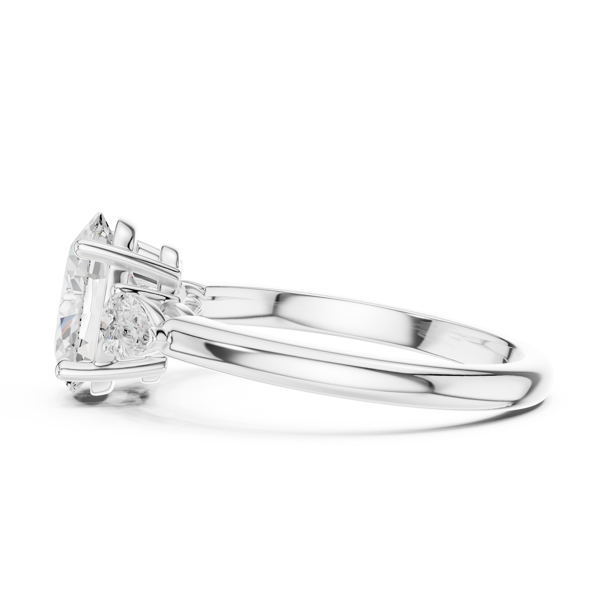 Gold Ring Stacked Wedding Band