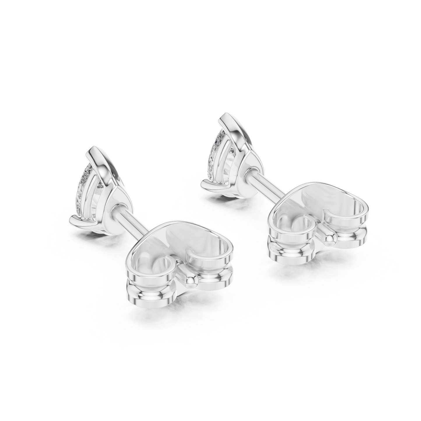 High Quality Gold Diamond Studs Daily Wear
