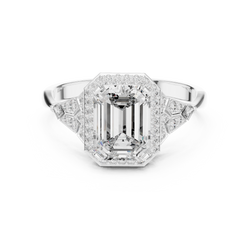 Light brilliance and fire sparkle reaction of Lab Grown Diamond (IGI Certified VVS-VS Clarity, E-F Colorless)


