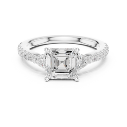 Luxury Gift Box With 14K Gold Engagement Ring