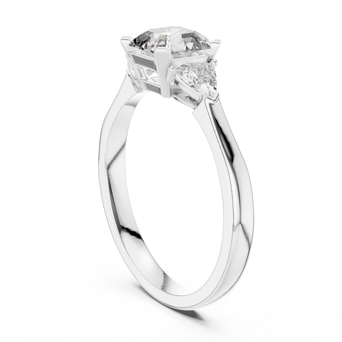 Luxury Velvet Gift Box Diamond Ring Presentation