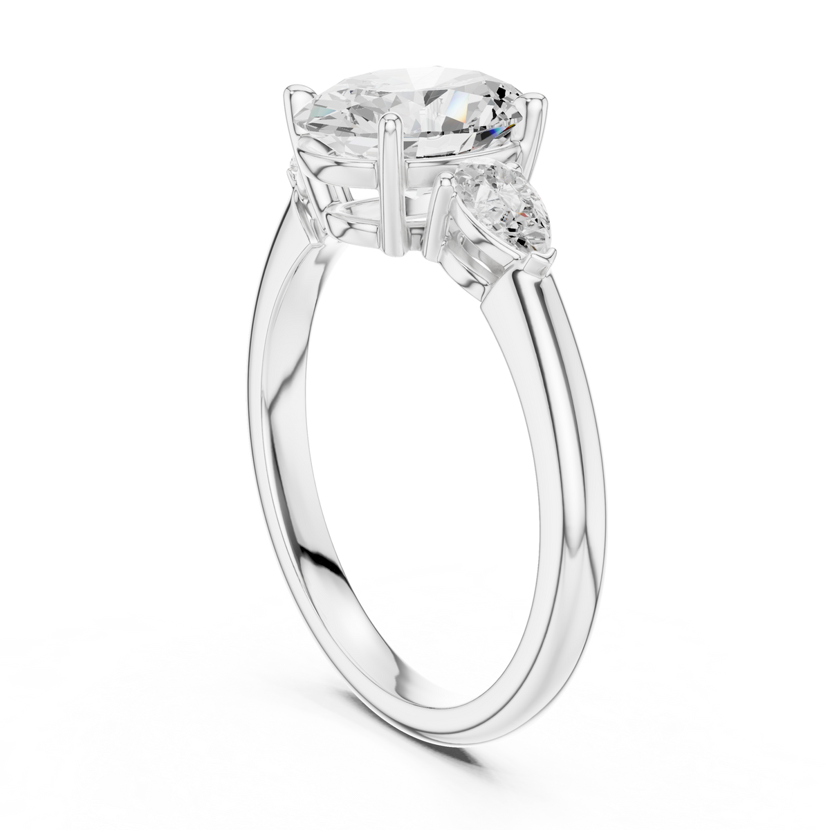 Oval Cut Diamond Sunlight Sparkle