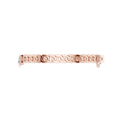 Dynasty Cuban Chain Bracelet | Elite Diamond Crafted Finish | Yellow Gold Plated Luxury Command Style