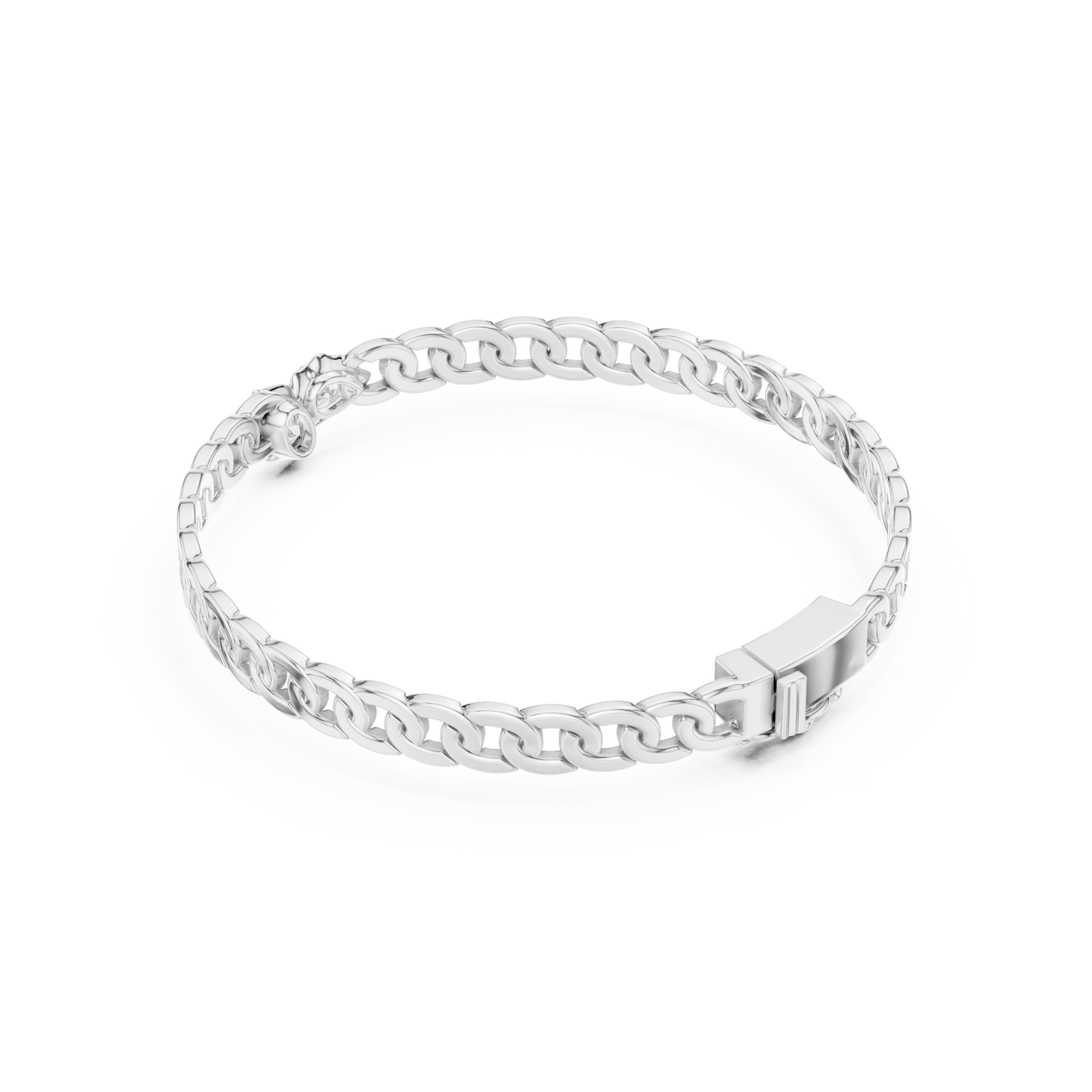 Dynasty Cuban Chain Bracelet | Elite Diamond Crafted Finish | Yellow Gold Plated Luxury Command Style