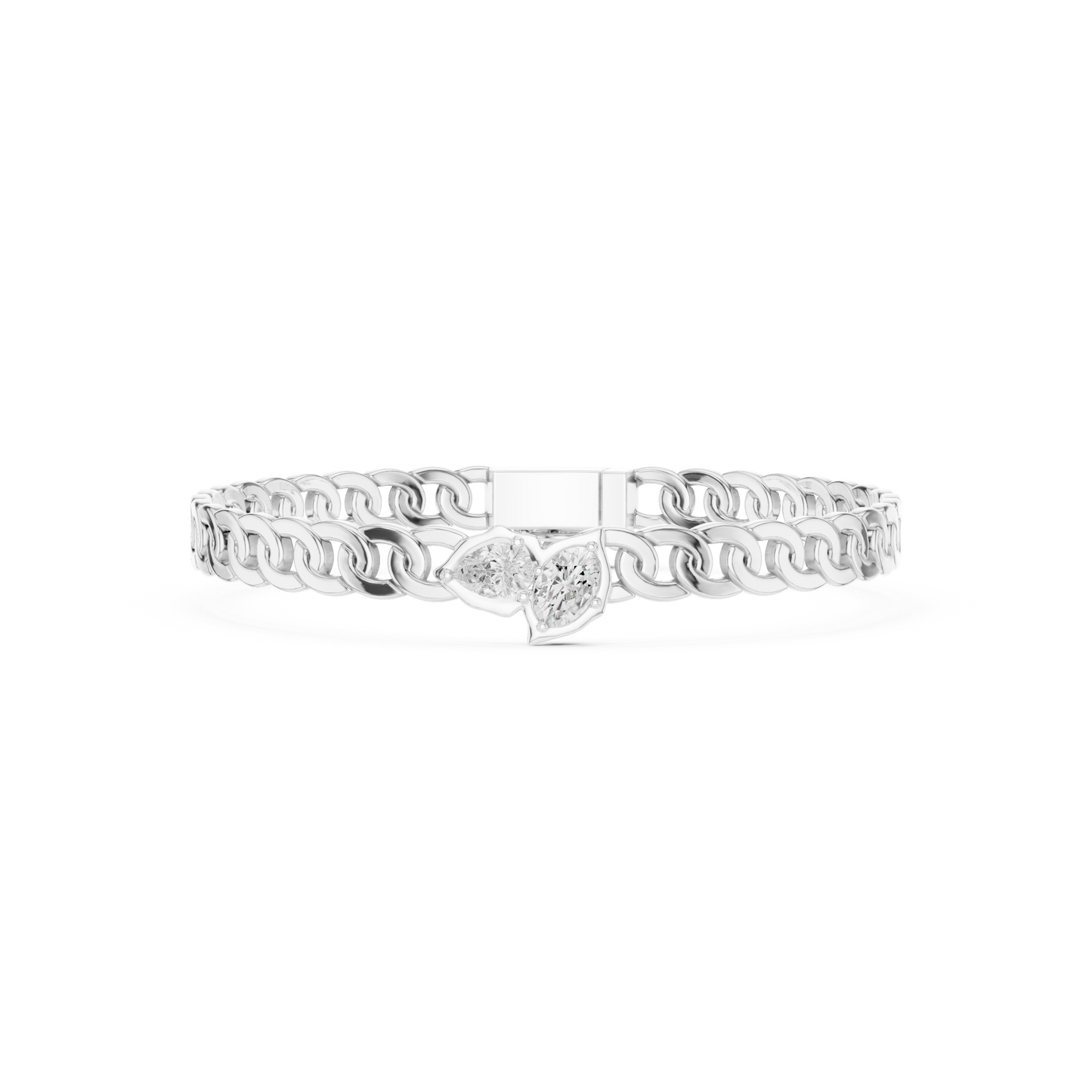 Dynasty Cuban Chain Bracelet | Elite Diamond Crafted Finish | Yellow Gold Plated Luxury Command Style