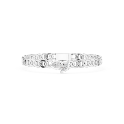 Dynasty Cuban Chain Bracelet | Elite Diamond Crafted Finish | Yellow Gold Plated Luxury Command Style