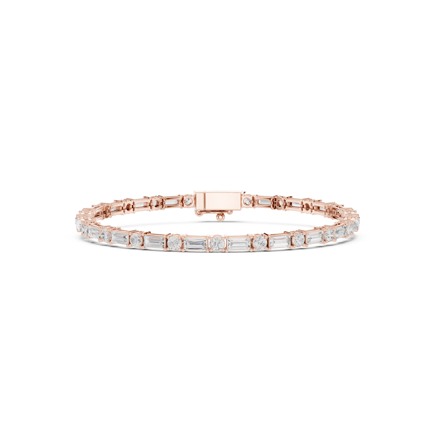 Gilded astral lattice bracelet, Opaline chrono filigree symmetry, Elysian baguette brilliance eternal radiance-luminescent-heritage-crafted!