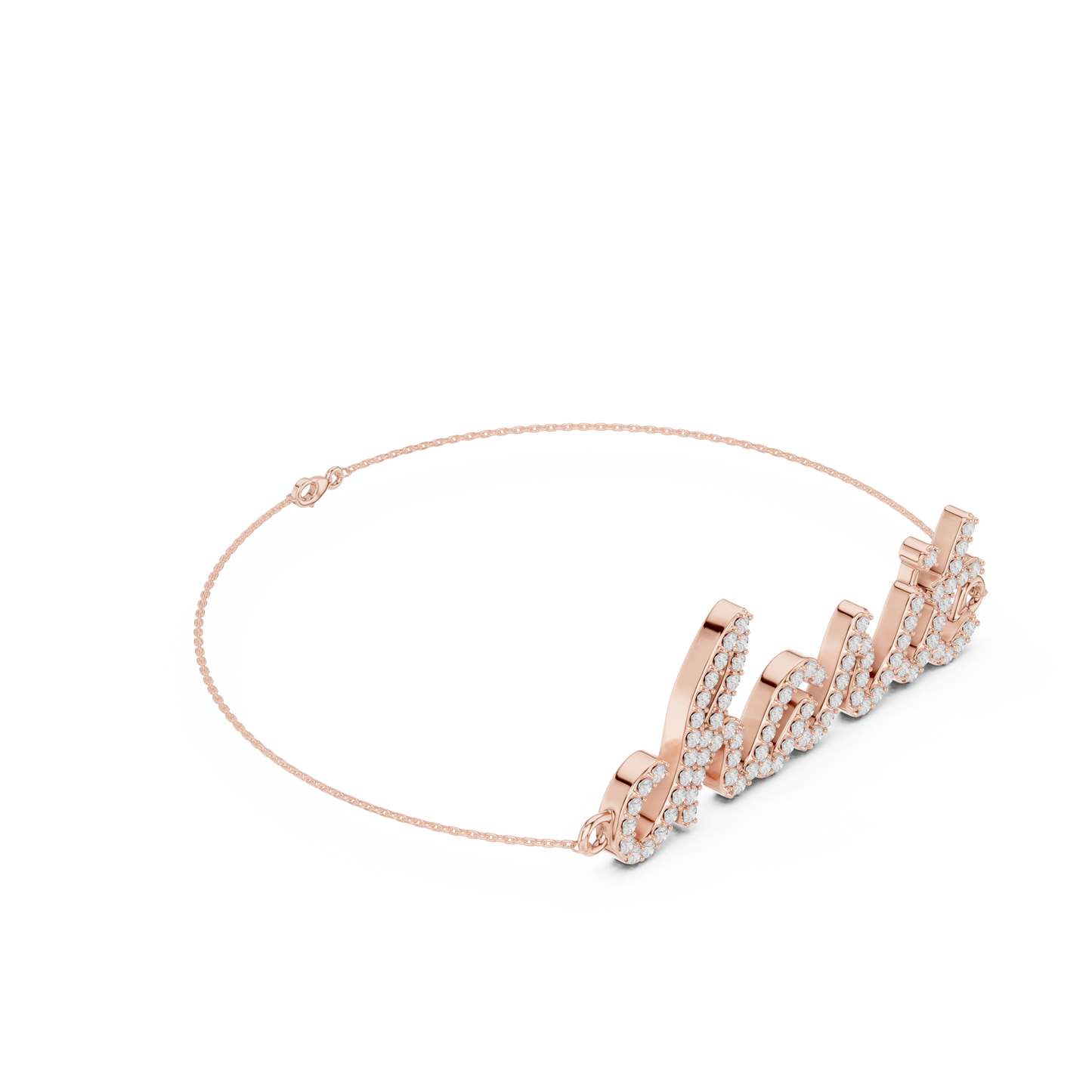 Personalized Silver bracelet | refined diamond touch | designed for everyday royalty feels