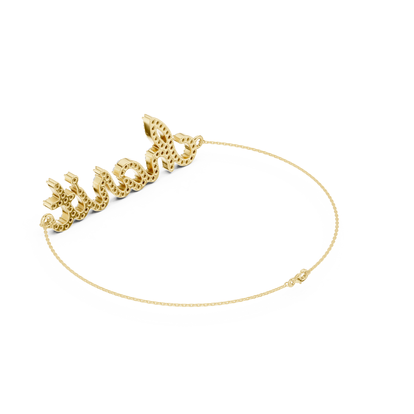 Personalized Silver bracelet | refined diamond touch | designed for everyday royalty feels