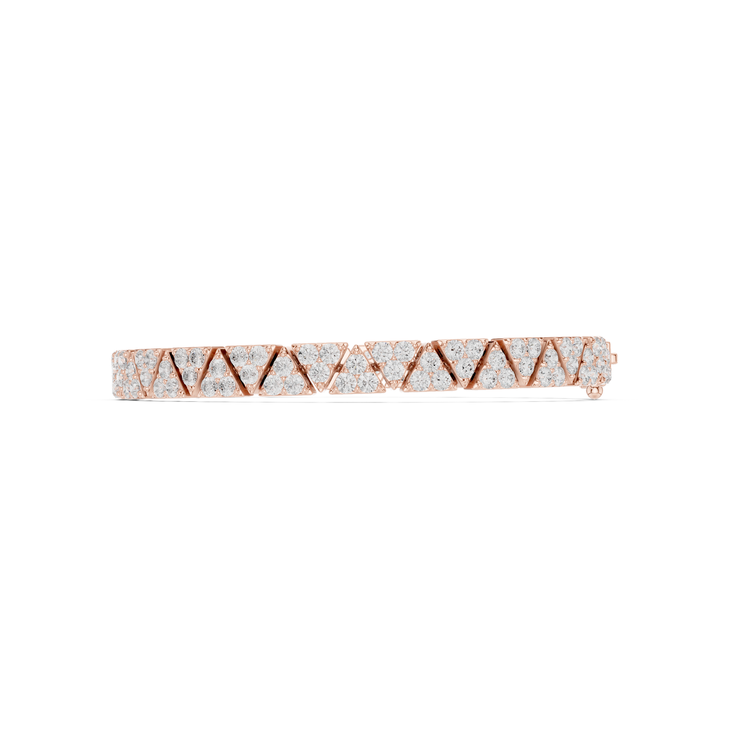Extreme Luxury Diamond Bracelet | Bold Geometric Links | Premium Jewelry Made For Dominance