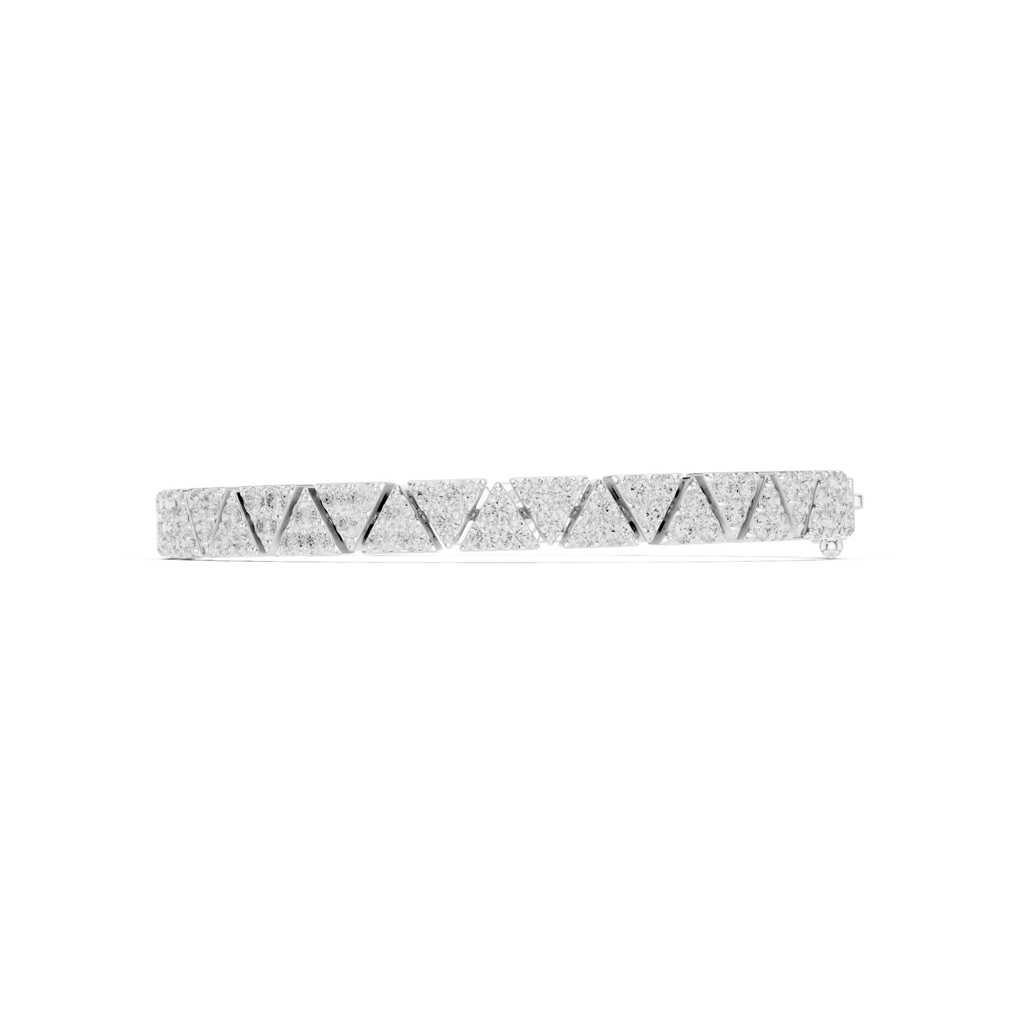 Extreme Luxury Diamond Bracelet | Bold Geometric Links | Premium Jewelry Made For Dominance