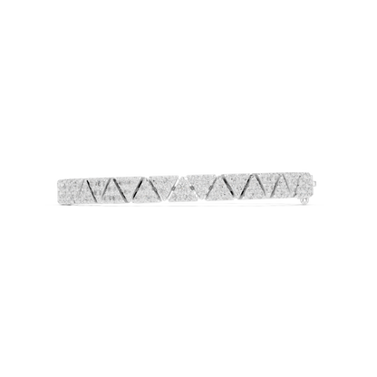 Extreme Luxury Diamond Bracelet | Bold Geometric Links | Premium Jewelry Made For Dominance