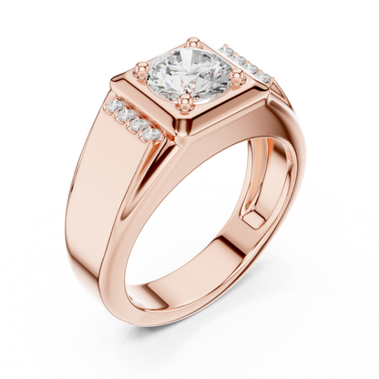 Precision Forged Brilliance - Power Cut in Silver- Modern Heirloom 1Edge - Engineered Diamond Authority