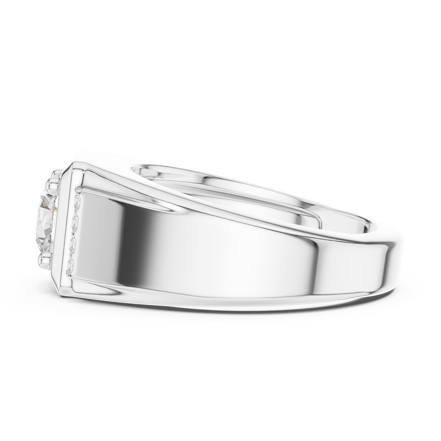 Precision Forged Brilliance - Power Cut in Silver- Modern Heirloom 1Edge - Engineered Diamond Authority