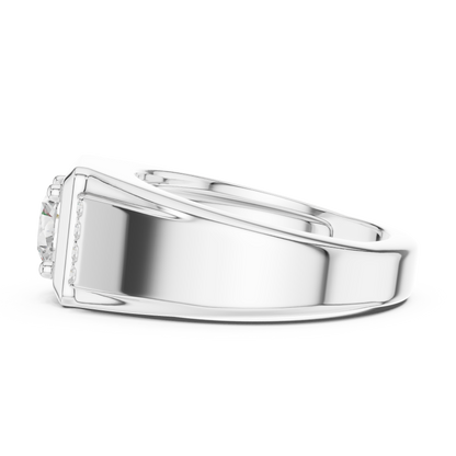 Precision Forged Brilliance - Power Cut in Silver- Modern Heirloom 1Edge - Engineered Diamond Authority