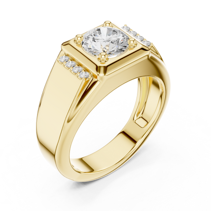 Precision Forged Brilliance - Power Cut in Silver- Modern Heirloom 1Edge - Engineered Diamond Authority