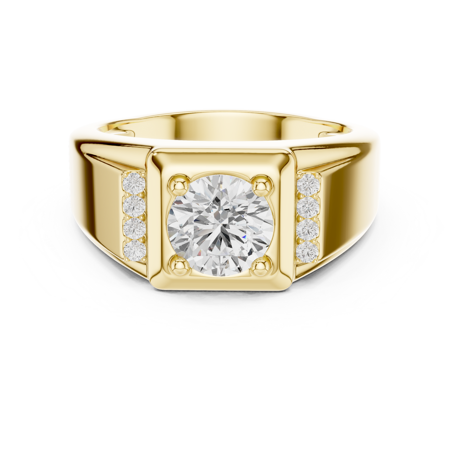 Precision Forged Brilliance - Power Cut in Silver- Modern Heirloom 1Edge - Engineered Diamond Authority