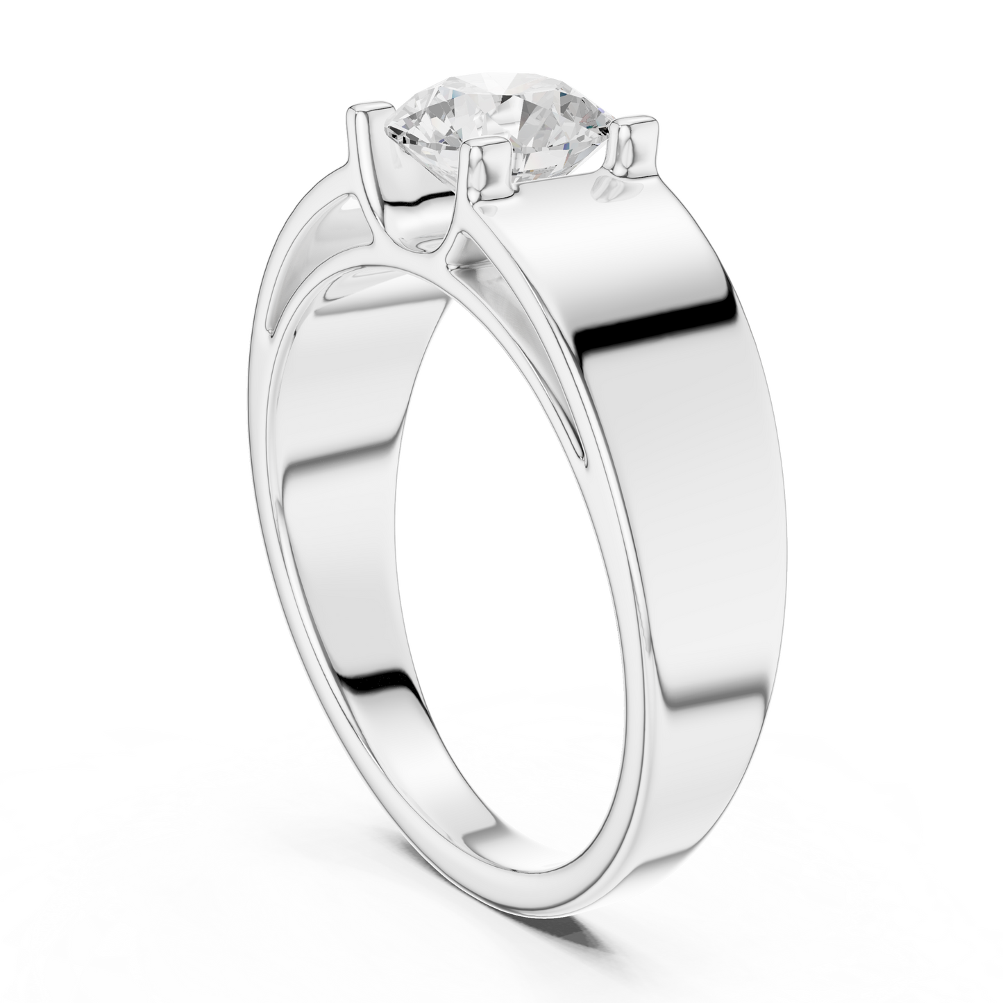 Timeless Engagement Ring | Premium Solitaire Diamond | Rose Gold White Gold Yellow Gold