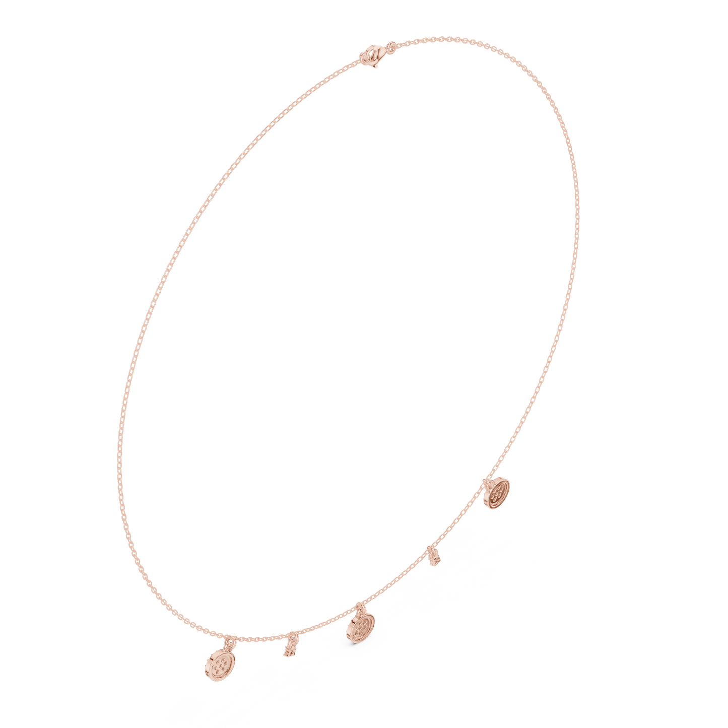 Regalia Spark Diamond | Delicate Drop Necklace | Exclusive Designer Gold Jewelry