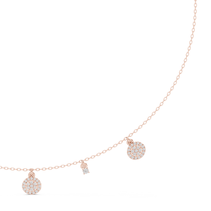 Regalia Spark Diamond | Delicate Drop Necklace | Exclusive Designer Gold Jewelry