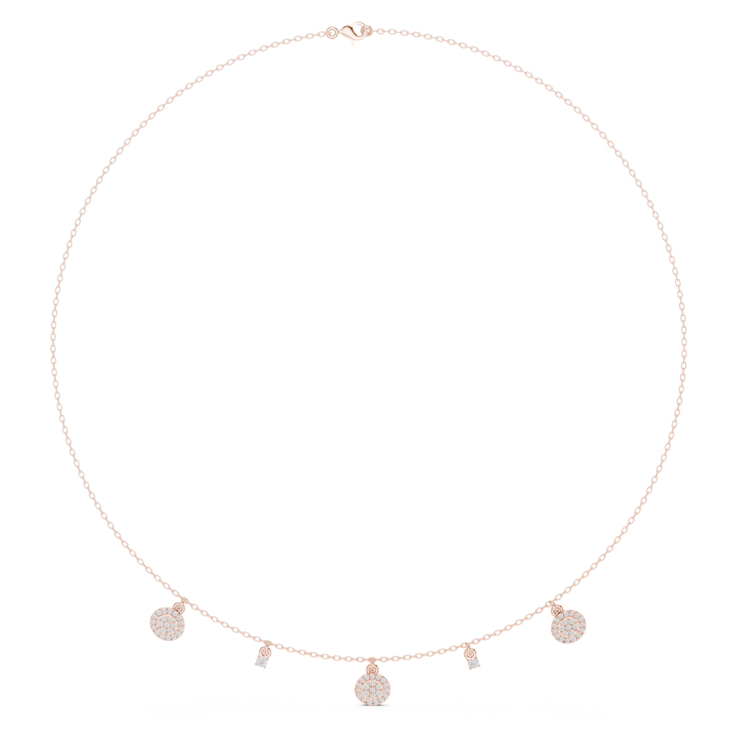 Regalia Spark Diamond | Delicate Drop Necklace | Exclusive Designer Gold Jewelry