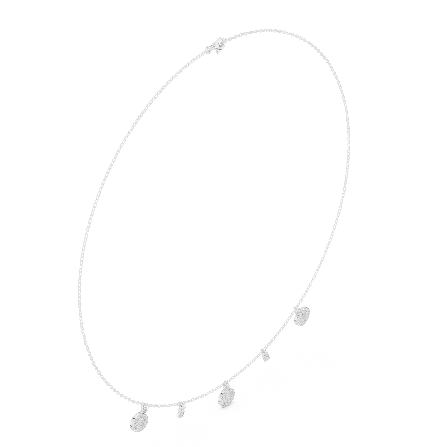 Regalia Spark Diamond | Delicate Drop Necklace | Exclusive Designer Gold Jewelry