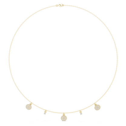 Regalia Spark Diamond | Delicate Drop Necklace | Exclusive Designer Gold Jewelry