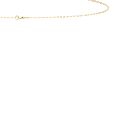 Sleek Alphabet Charm Necklace | Luxury Floating Chain Design | Personalized Daily Wear Jewelry Gift