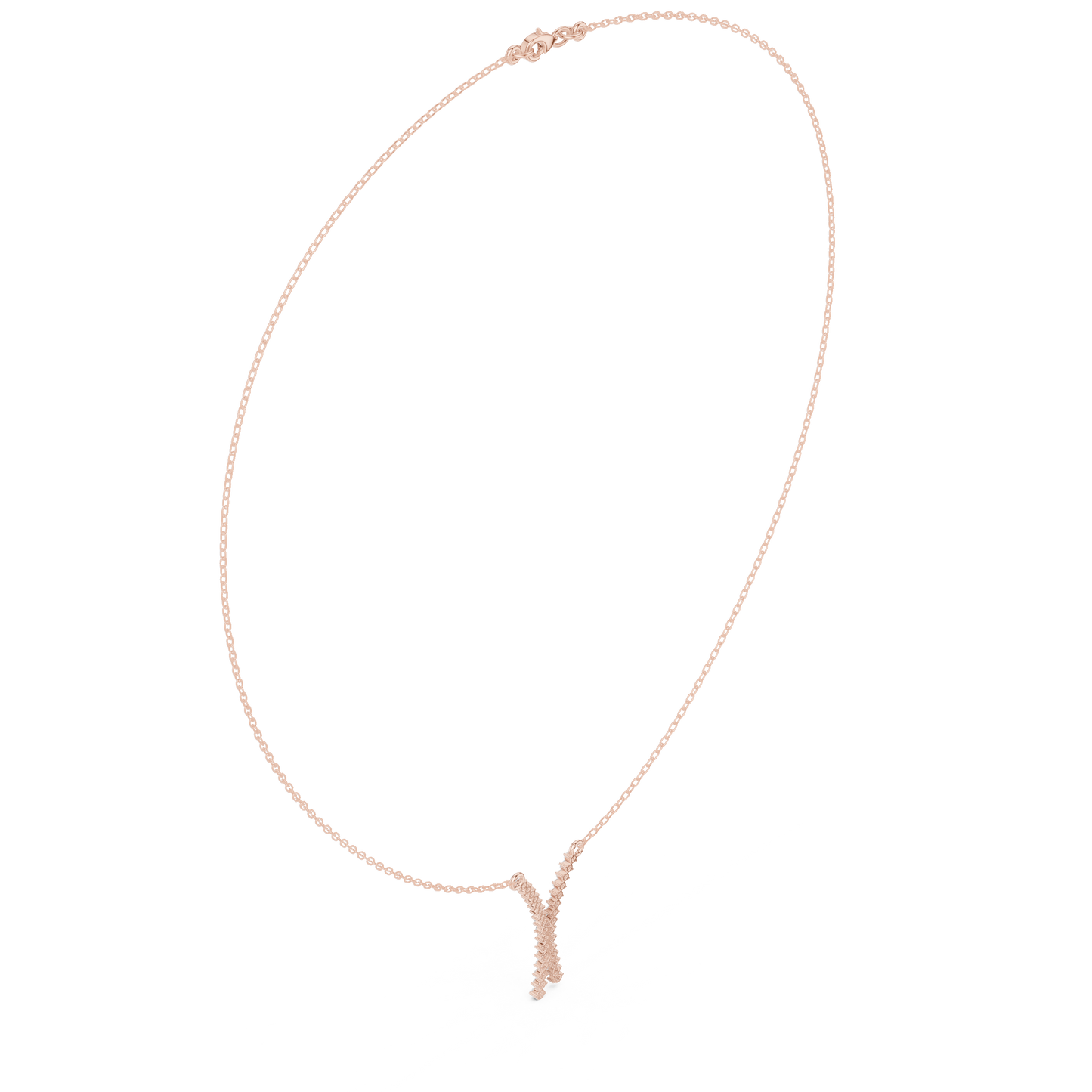 Serene Knot Diamond Pendant | Minimal Chain Artistic Jewelry | Luxury Present For Modern Souls