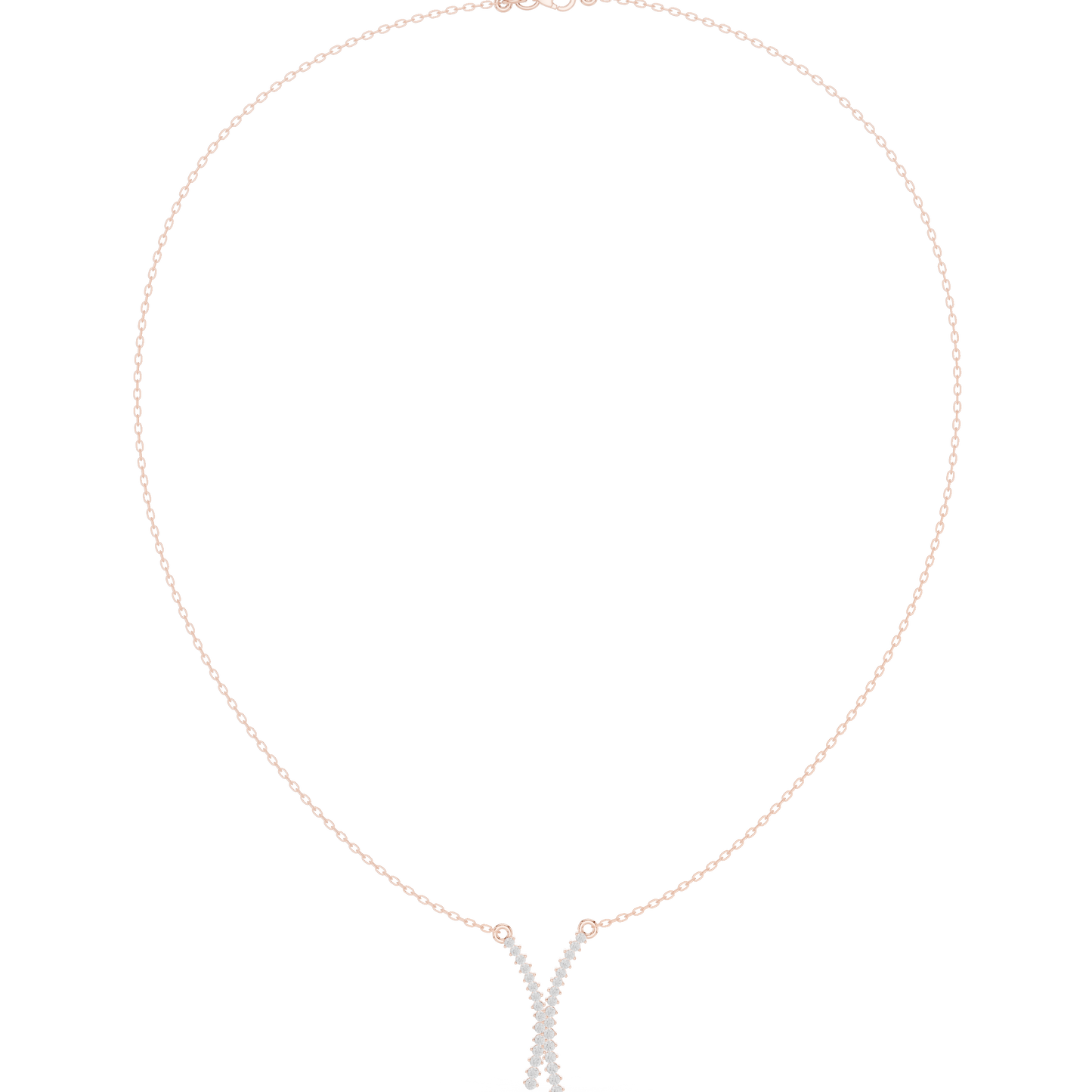 Serene Knot Diamond Pendant | Minimal Chain Artistic Jewelry | Luxury Present For Modern Souls