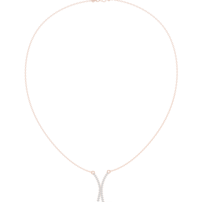 Serene Knot Diamond Pendant | Minimal Chain Artistic Jewelry | Luxury Present For Modern Souls