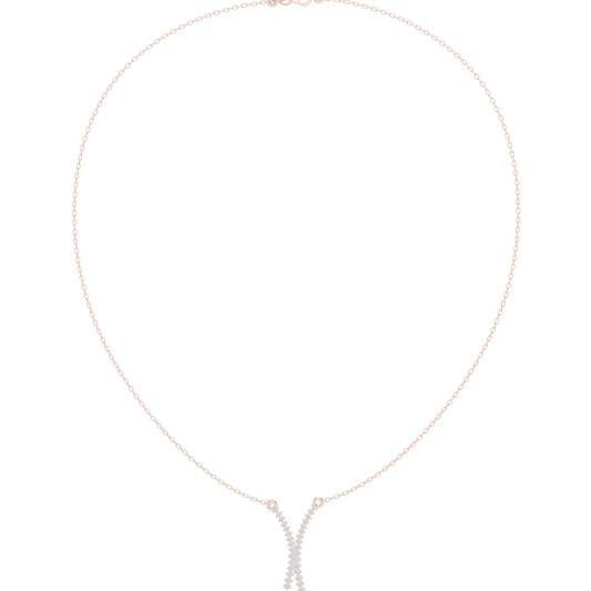 Serene Knot Diamond Pendant | Minimal Chain Artistic Jewelry | Luxury Present For Modern Souls