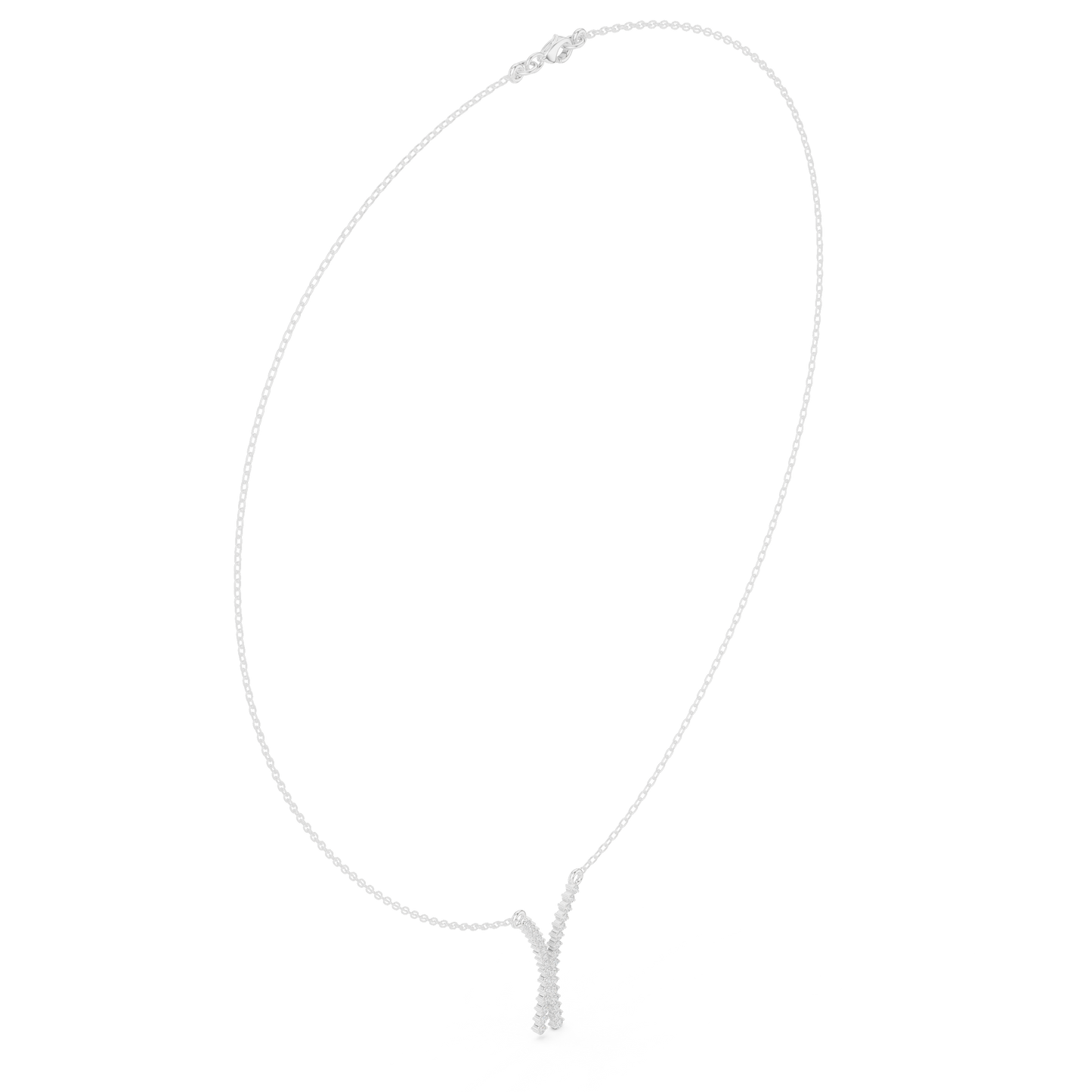 Serene Knot Diamond Pendant | Minimal Chain Artistic Jewelry | Luxury Present For Modern Souls