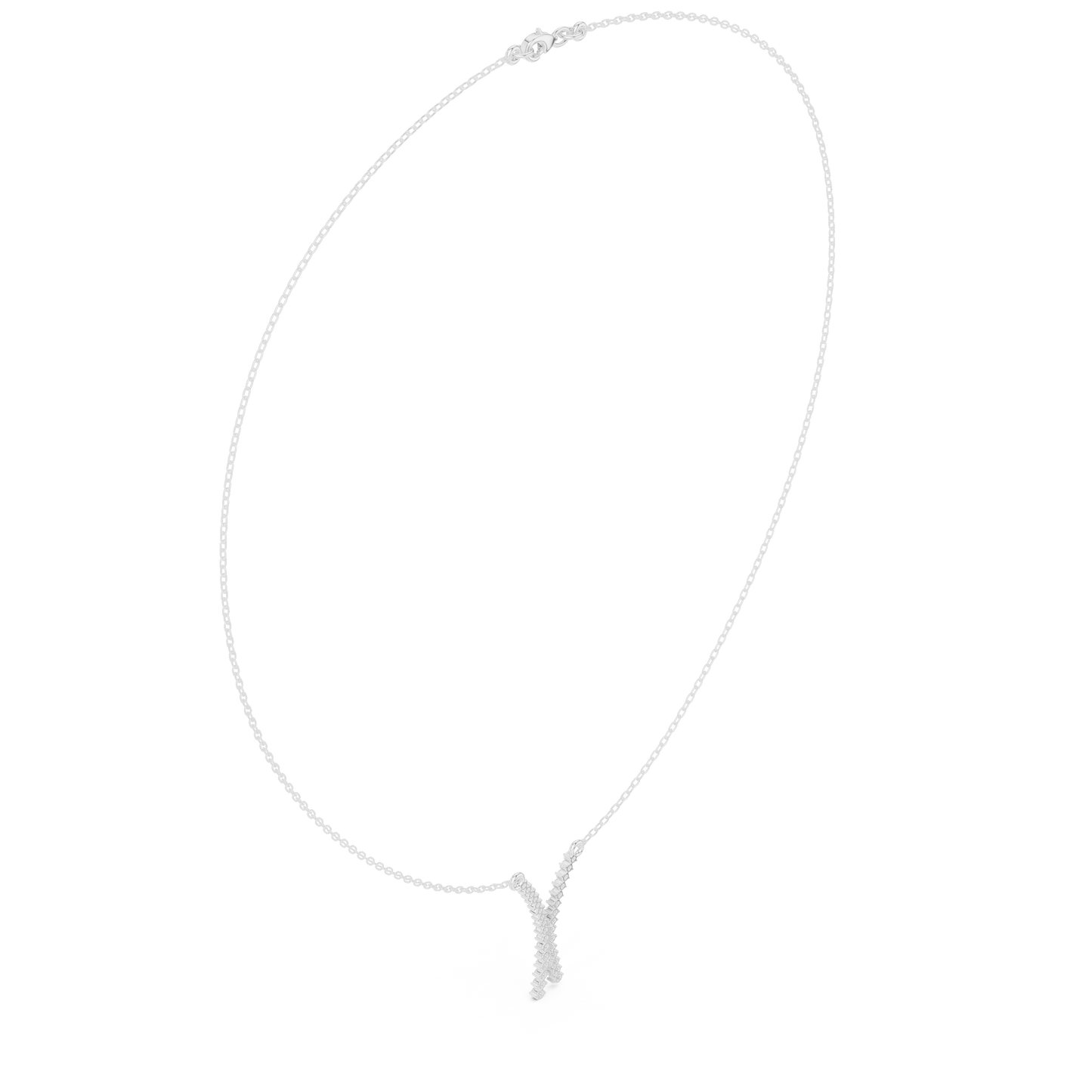 Serene Knot Diamond Pendant | Minimal Chain Artistic Jewelry | Luxury Present For Modern Souls