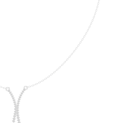 Serene Knot Diamond Pendant | Minimal Chain Artistic Jewelry | Luxury Present For Modern Souls