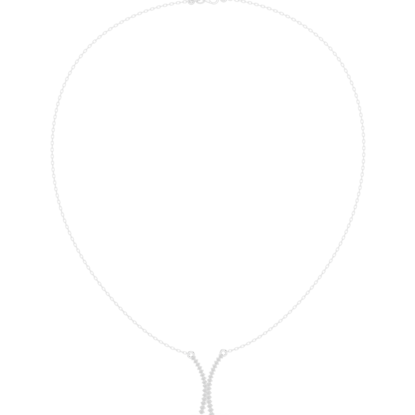 Serene Knot Diamond Pendant | Minimal Chain Artistic Jewelry | Luxury Present For Modern Souls