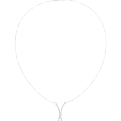 Serene Knot Diamond Pendant | Minimal Chain Artistic Jewelry | Luxury Present For Modern Souls