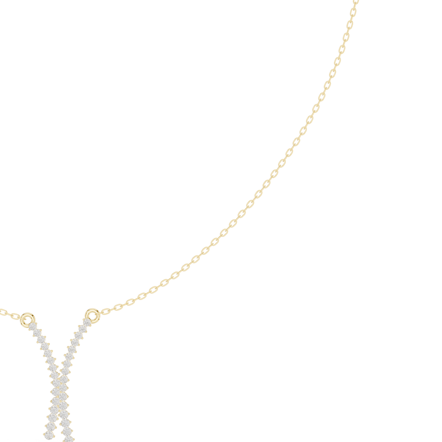 Serene Knot Diamond Pendant | Minimal Chain Artistic Jewelry | Luxury Present For Modern Souls