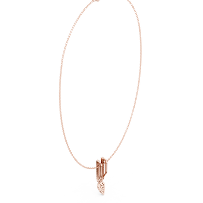 Urban Grace Diamond Pendant | Contemporary Fine Jewelry Look | Exclusive Silver Necklace For Elite Styling