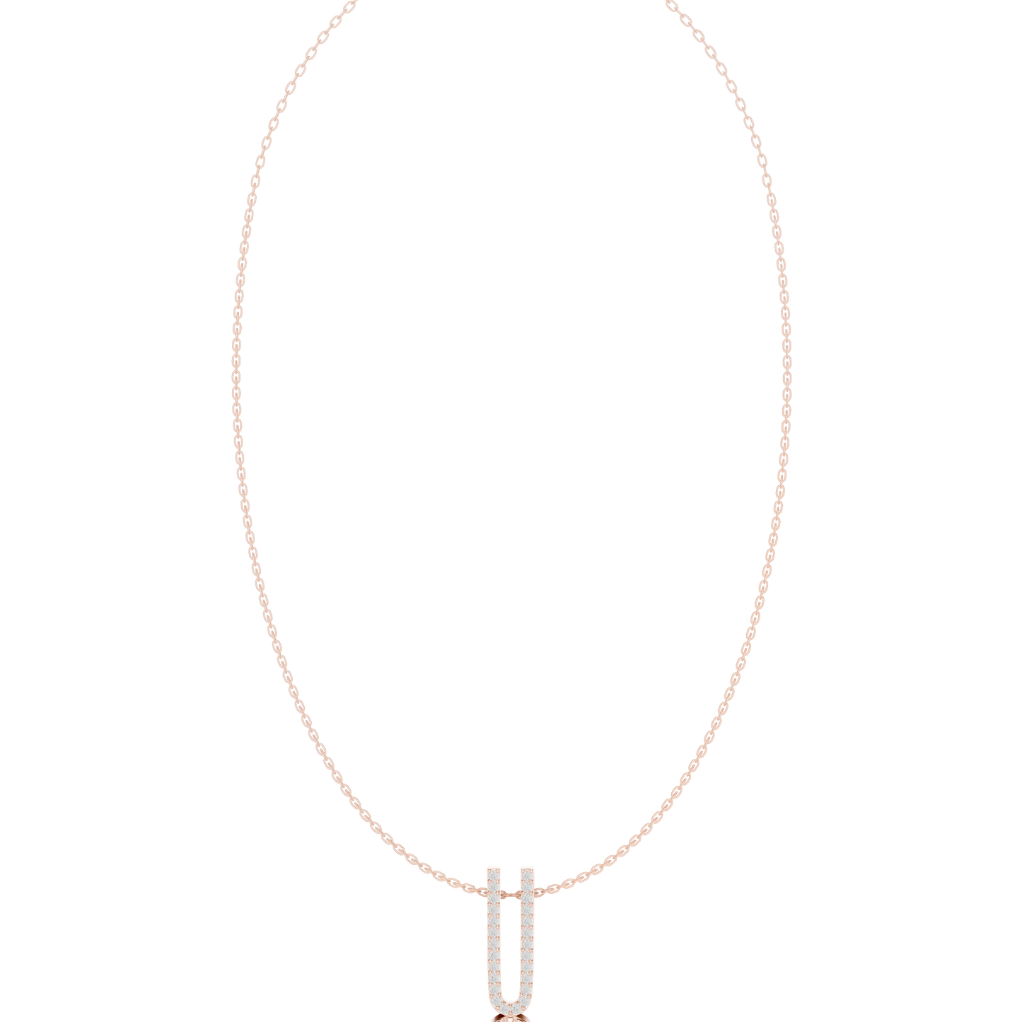 Urban Grace Diamond Pendant | Contemporary Fine Jewelry Look | Exclusive Silver Necklace For Elite Styling