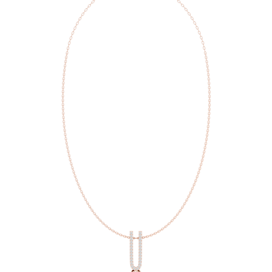 Urban Grace Diamond Pendant | Contemporary Fine Jewelry Look | Exclusive Gold Necklace For Elite Styling