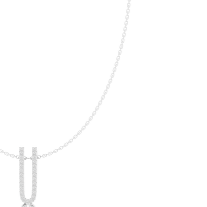 Urban Grace Diamond Pendant | Contemporary Fine Jewelry Look | Exclusive Silver Necklace For Elite Styling