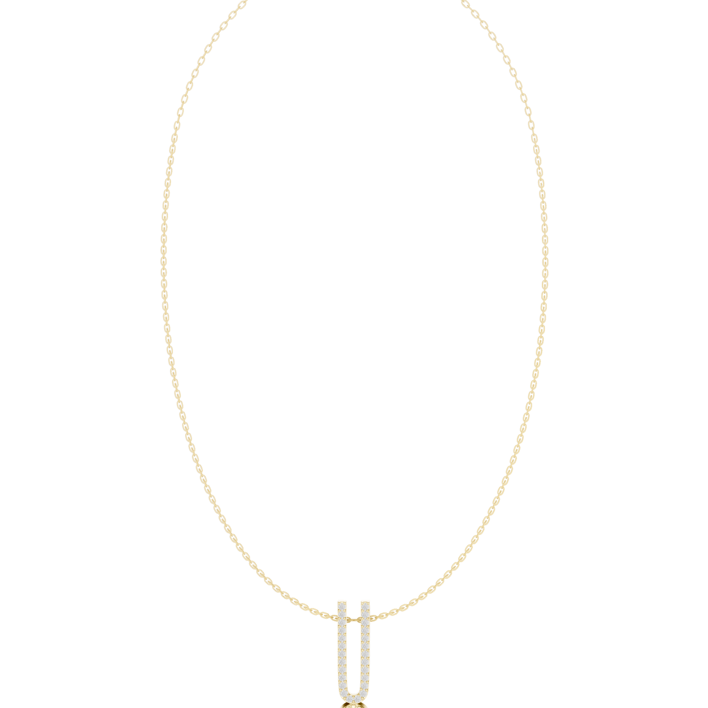 Urban Grace Diamond Pendant | Contemporary Fine Jewelry Look | Exclusive Silver Necklace For Elite Styling